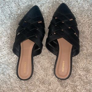 Old navy slip on mules